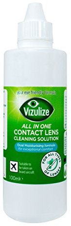 Vizulize All In One Contact Lens Solution Travel Pack 100ml