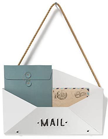 Barnyard Designs Wandumschlag, Briefschild, Dekoration, rustikaler Vintage-Stil, dekorativer Briefhalter für Zuhause und Büro, 30,5 x 21 cm