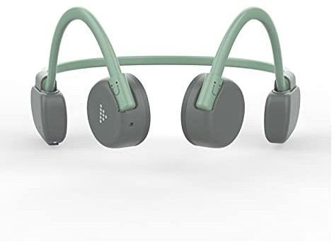 Cuffie di conduzione ossea a Orecchio Open-Orecchio Mono/Stereo modalità CVC Rumore IPX7 Nuoto Sport Cuffie da Cuffie 5.0 Bluetooth con Microfono per l'allenamento da Palestra in Esecuzione Sportiva