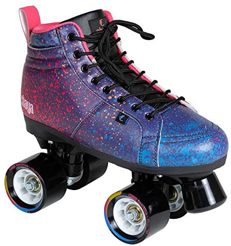 Chaya Roller Skates Airbrush, Unisex für Herren und Damen in Blau, 59mm/78A Rollen, ABEC 7 Kugellager, Art. nr.: 810671 37