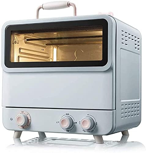RKYRRKI Horno eléctrico para Hornear pequeño, máquina integrada de Vapor para el hogar, Control de Temperatura Libre de sincronización, Mini hornos de 20L útiles