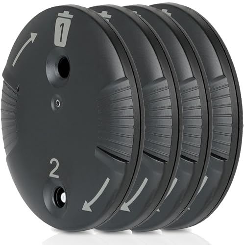 JB White 32 hörapparatfilter för Phonak CeruShield Disk Audeo Marvel Paradise | 4 dispenser | Cerumen filter för hörapparat | 32x vaxskyddsfilter hörapparattillbehör | Vaxskydd