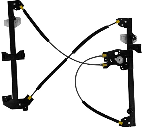 Partsline Mécanisme de Lève-Vitre Avant Gauche compatible avec Berlingo | Aussi compatible avec Partner (1996-2008). Sans moteur. Réf. équivalentes : 9221G3, 1619991080