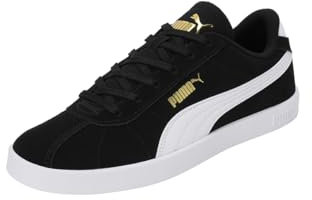 PUMA unisex - vuxen Puma Club Ii Sneaker, Puma svart Puma vit Puma guld, 42 EU