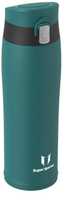 Super Sparrow Borraccia Termica, Acciaio Inox Bottiglia Termica - 500ml - Senza BPA Termos, Borracce Termiche Bambini - Include 2 Coperchi con Cannuccia e Coperchio Sportivo