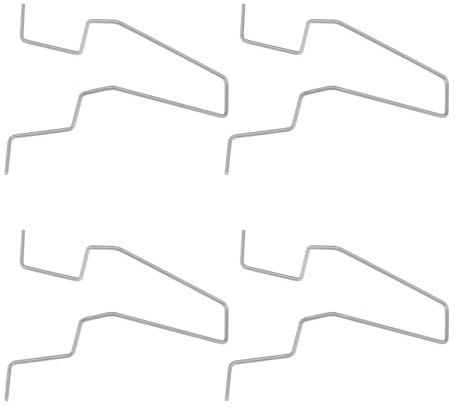 YINETTECH 4 Stück Scheinwerferlampen Halteclip Halter Auto Scheinwerferlampen Haltefeder Clip Auto Scheinwerfer Klemme für H7 Glühbirne Kfz Scheinwerfer Clip Ersatzteil