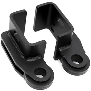 Ganchos de Remolque for Estilo de Coche, Soporte de Montaje de Gancho de Remolque Delantero, Piezas de Soporte de grillete de Anillo D compatibles con 2009-2021, 2 uds.