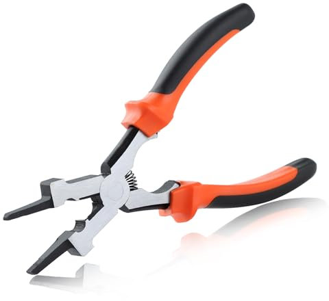 SPEEDWOX pinces à souder MIG multi-fonctions pinces à souder MIG nettoyeur de buse MIG marteau de laitier coupeur de fil limes à racler pour racler éclaboussure préhension fil d’étirage pour soudage