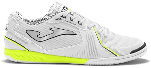 Joma Dribling 2502 IN DRIS2502IN, Men Indoor Football Trainers, White, 43,5 EU
