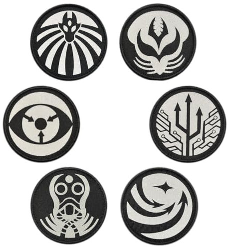 6 parches reflectantes divertidos compatibles con SCP Foundation, infrarrojos de seguridad IR tácticos, militares, con velcro, emblema moral para motociclista, mochila, ropa, chaqueta, chaleco,