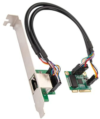 Carte réseau PCIe Gigabit Ethernet 2,5 Gbit/s à port unique 10/100/1000 M/2,5 Gbps pour serveurs