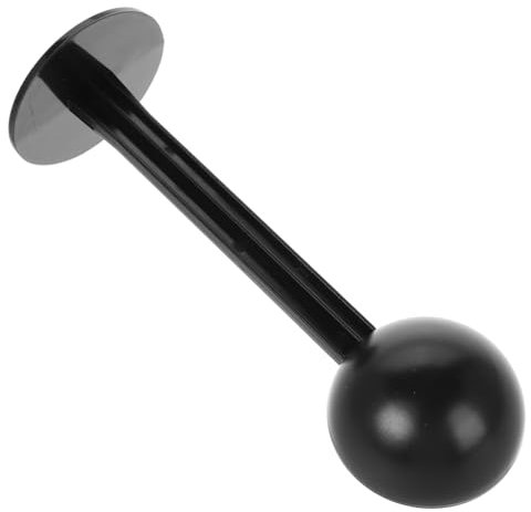 Hemobllo Coffee Bean Spoon Plastic Measuring Scoop Tamper Espresso Spoon for Measuring Ground Espresso Machine Parts