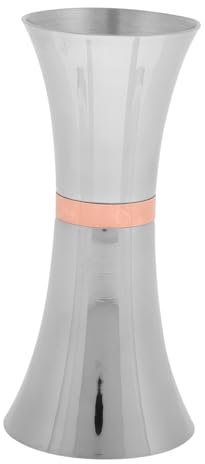 Cabilock Stainless Steel Double Headed Bartender Cocktail Jigger Shot Measuring Cup Scale Small Waist Bartender Tool for Home Bar
