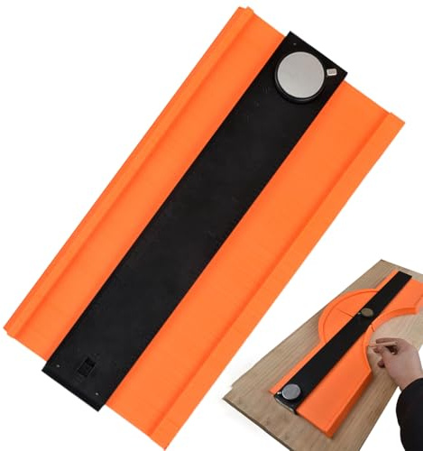 Konturenlehre | Holzbearbeitungsprofil-Gadgets - Ergonomisches, robustes Konturenlehre Messwerkzeug für Holzbearbeitung
