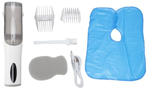 Baby hårklippare med vakuumvattenbeständigt tyst säkert hår som skär barn hårtrimmer med 2 guide kammar (Cdh001)