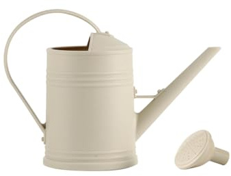 GießKanne Klein, Mini GießKanne, Giesskanne Klein, Giesskanne Zimmerpflanzen,Watering Can Mit Abnehmbarer Brause PflanzengießKanne BlumengießKanne DekogießKanne (Beige)