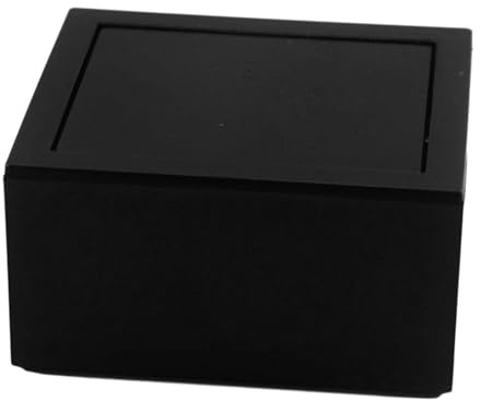 rongweiwang Premium manschettknappshållare, reseask, elegant smyckesdisplay och slipsklämma för förvaring och uppvisning av värdefulla manschettknappar. Kan inte bara användas