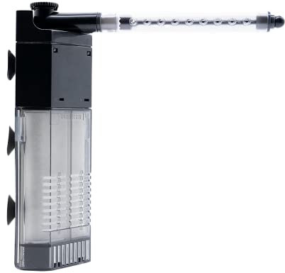 Dennerle Corner Filter 40 - Innenfilter für Aquarien von 10-40 Liter | Leistungsstark, leise & kompakt