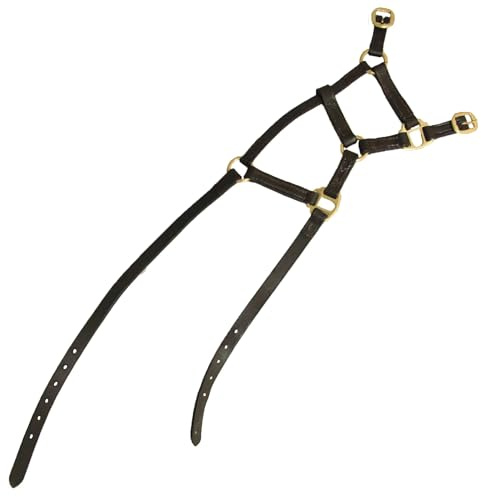 Hy Leather Foal Head Collar(Brown, Medium)