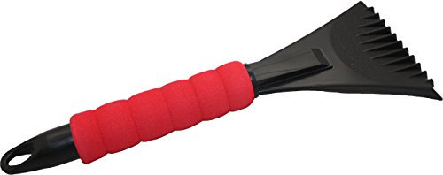 HP-Autozubehör 18430 Eisschaber Soft, Schwarz/Rot