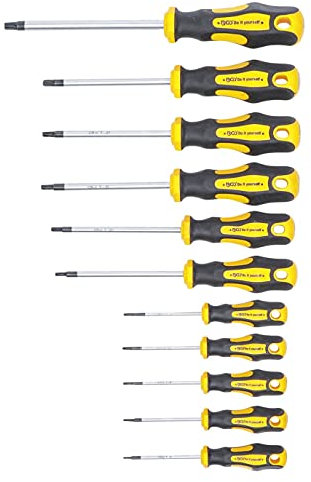TOURNEVIS TORX ASSORTIMENT T6-7-8-9-10-15-20-25-27-30-40 DIY