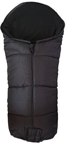 Cosy Toes Fußsack, erstklassige Qualität, geeignet für den Mountain Buggy Urban Jungle Kinderwagen, schwarz