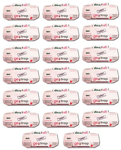 NUISIPRO - 20 trappole contro blatte e scarafaggi, con attrattivo naturale, effetto rapido