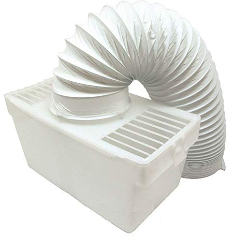 Find A Spare Universal Tumble Dryer Indoor Condenser Vent Kit With 1m Hose Box and Accessories For White Knight Candy Miele Hoover Beko Creda Hotpoint Machines