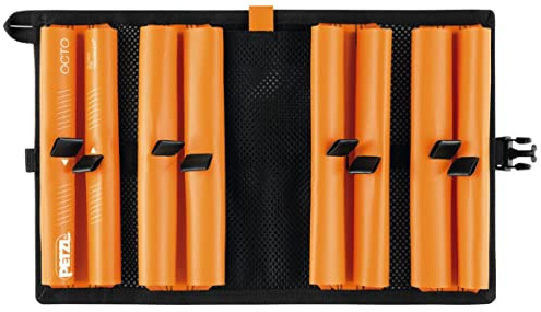 PETZL Octo Eisschraubentasche zum Schutz und für den Transport von Eisschrauben, kompatibel mit Schrauben von 9 bis 21 cm Länge und bis zu 18 mm Durchmesser,U010AA00
