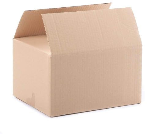 Versandkarton Karton Faltkarton Verpackungen Bücherkartons 300x250x150 mm (100 Stück) Braun
