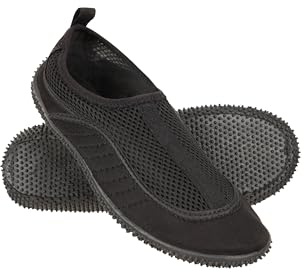 Mountain Warehouse Bermuda Womens Aqua Shoes | Ladies Lightweight Swim Footwear with Soft Neoprene Design, Breathable Mesh Panel Water Shoes, For Beach, Underwater Walking