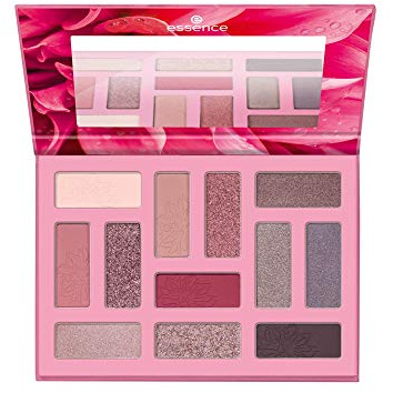 essence OUT IN THE WILD eyeshadow palette, Lidschatten, Nr. 01, Mehrfarbig, 12 Farben, langanhaltend, definierend, vegan, ohne Mikroplastikpartikel, Nanopartikel frei, ohne Parfüm, 1er Pack (10.2g)