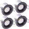 YODAVE 3W Mini Foco Spot Empotrable LED COB Blanco Cálido 4 Pack