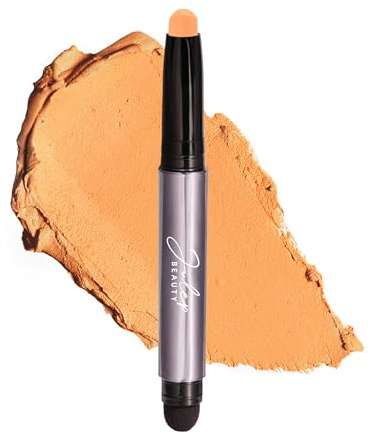 Julep Eyeshadow 101 Crème-to-Powder Eyeshadow Stick (Cantaloupe Matte) Long-Lasting, Waterproof Eye Shadow - Blendable, Crease-Proof Eye Shadow Stick with Built-In Smudger - Shimmer
