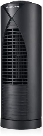 CoolHome CF2301 bordventilator - sort (sort)