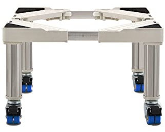 Base para lavavajillas Altura total 8/10/12 pulgadas Pedestales para enfriadores de vino con 4 ruedas Ancho ajustable 16-25 pulgadas Soporte de base para secadora Refrigerador Lavadora Bandejas de p