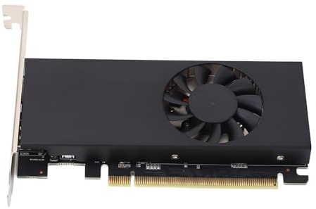Juegos para Tarjeta Gráfica 1650 de 4 GB, Tarjeta de Vídeo GDDR6 de 128 bits para Juegos de PC, con HDMI DisplayPort, Ventilador de Refrigeración, API 3D, Resolución de 7680 X