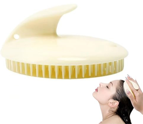 Kopfhautmassage-Shampoobürste Manueller Haarschrubber Für Nass- Und | Shampoo Bürste Haar Kopfhautmassagegerät Manueller Nass-Trocken-Haarschrubber