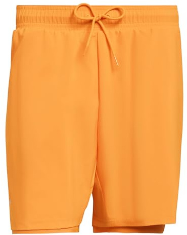 adidas Mezczyzni CLUB TENNIS CLIMACOOL 2IN1 SHORTS, Lucid Tangerine, M