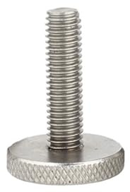 3 stücke M2 M2.5 304 A2-70 Edelstahl Rändelschraube Flachkopf Handfest Vorhangfassade Glas Rändelschrauben Bolzen(8mm,M2-3pcs)