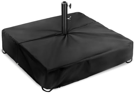 Copertura per base per ombrellone da patio, antivento, protezione per ombrelli in tessuto, montaggio semplice, impermeabile, anti-UV, per cortile, piscina, terrazza, giardino all'aperto