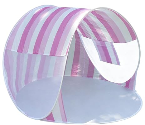 Tente de Plage Parasol de Plage 2-3 Personnes Pliable Protection UV