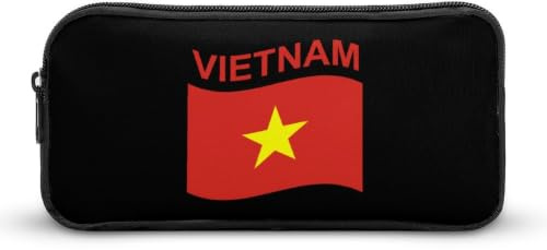 Flag of Vietnam Pencil Case Large Capacity Pen Pouch Bag