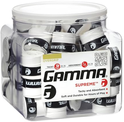 Gamma Supreme Power Griffband, weiß, Jar of 60