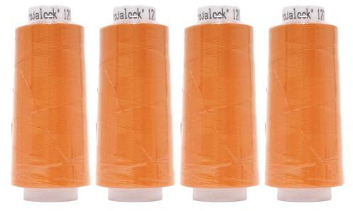 Amann Trojalock Overlockgarn 4X 2500 m (apricot)