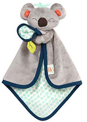 B. toys – Koala Lovey – Plush Security Blanket – Stuffed Animal for Babies – Soft Baby Blankie – Newborn, 0 Snugglies – Fluffy Koko