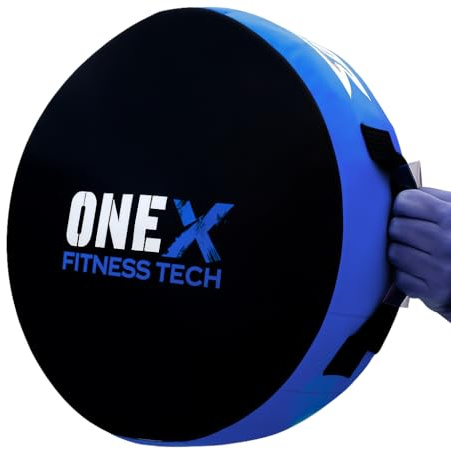ONEX Boxing Punch Shield - Round Kick Shield, Punching Focus Mitts for Martial Arts Muay Thai Training, punching, Kickboxing, Home Gym & Coaches
