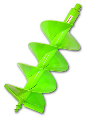 WERHE foreuse professionnelle pour forage de terre 350 mm foreuse de puits à double pieu pointe de forage robuste, avec un diamètre d'entrée de 20 mm.