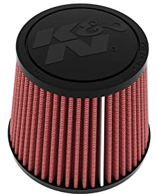 K&N Luftfilter Universal Oval/Konisch | 60mm Flansch, 113mm x 132mm Untendurchmesser, 84mm x 89mm Obendurchmesser, 112mm Höhe (RU-70032)