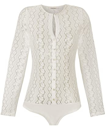 Stockerpoint Damen Dani Trachtenbody, creme, L